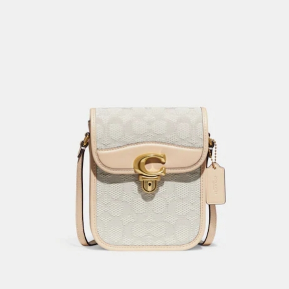 Coach Bags Coach Tall Studio Crossbody In Signature Jacquard Poshmark